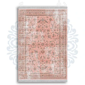 فرشینه از جنس پارچه هازان مخمل ترک طرح گلیم برند دفه کد DDGG 25