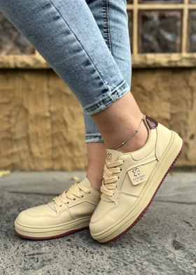 کتانی زنانه مدل ونس گل 2025 (برند نونا)