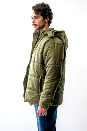 کاپشن نما دوزی کلاه دار مردانه