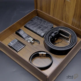 ست هدیه چرم پنج تیکه نفیس mrc1318-22