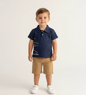 تیشرت بچگانه پولو طرح مدا 20024