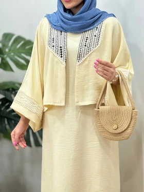 ست سارافون و کت سوزندوزی ترلان