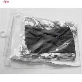 ست تاپ و شلوارک ورزشی زنانه رنگ طوسی به همراه هدبند مدل 5215-746P