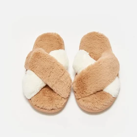 دمپایی حوله ای زنانه ال سی وایکیکی مدل ول سافت Bunny2*785
