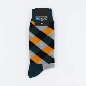 جوراب ساق‌دار فانتزی موژیاو MAXIAO چهارخانه 2