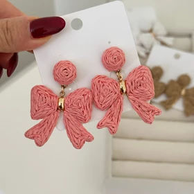 گوشواره کنفی پاپیون کد 817