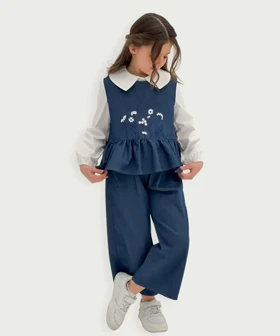 ست ژیله و شلوار دخترانه ملورینا Melorina کد 43109