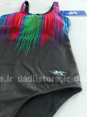 مایو یک تکه اسلیپ کاپ‌دار طرح دیسکو ZX