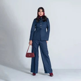 ست کت شلوار Night blue دوحالته