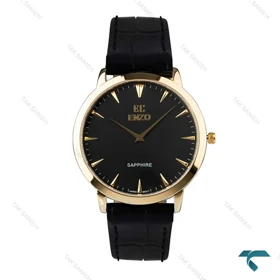 ساعت Enzo انزو EC-1702GBL زنانه طلایی بند چرم Enzo-8107-L