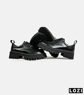 کفش مردانه لوفر مشکی BALENCIAGA