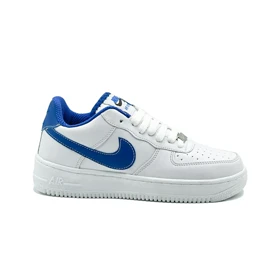 کفش و کتانی زنانه مدل نایک ایرفورس NIKE_AIR FORCE رنگ سفید آبی