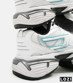کفش کتانی مردانه سفید آبی DIESEL S-SERENDIPITY SPORT