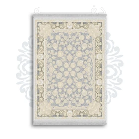 *جدید* فرشینه از جنس پارچه شانل مخمل ترک طرح فانتزی برند دفه کد 65