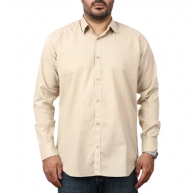 پیراهن آستین بلند ساده مردانه مدل 61029137