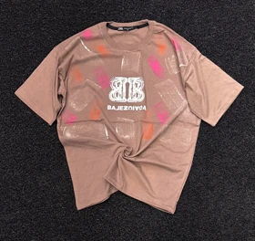 تیشرت Balenciaga پینت آرتیستیک