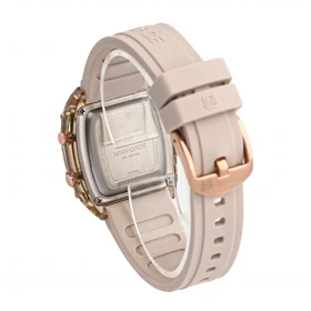 ساعت دخترانه نیوی فورس NF7102 کرم رنگ NaviForce-6980-L