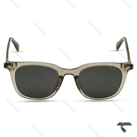 عینک آفتابی پرادا R2801-3 فریم شفاف قهوه ای Prada-10039-U