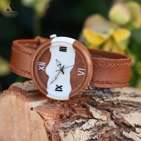 ساعت چوبی ام دبلیو Wooden Watch M-BR