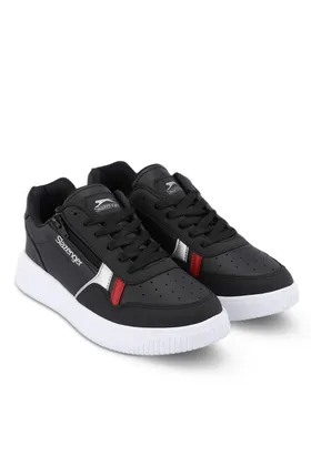کفش مردانه Sneaker MAJORITY I مشکی/سفید SA23LE037