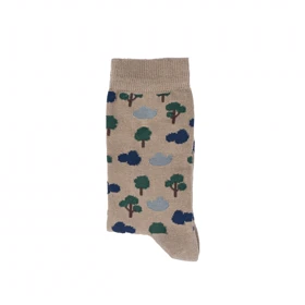 جوراب ساق بلند طرحدار زنانه مدل wo4026