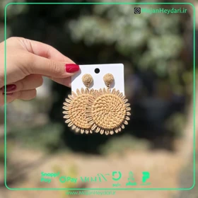 گوشواره حصیری بهار و تابستان کد gh1015