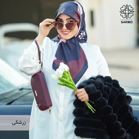 روسری ساتن ابریشم ابرا