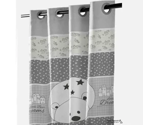 پرده اتاق کودک رزبرن طرح LITTLE DREAMS