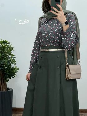 ست بلوز و دامن هما 5 کد 2600