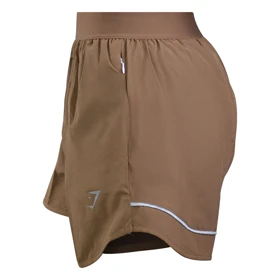 شلوارک کشاله دار ورزشی زنانه جیم شارک مدل 031 قهوه ای