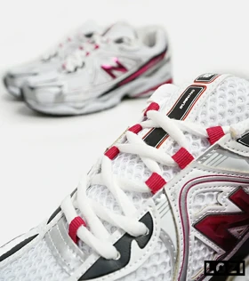 کفش کتانی مردانه و زنانه سفید سرخابی NEW BALANCE 1064