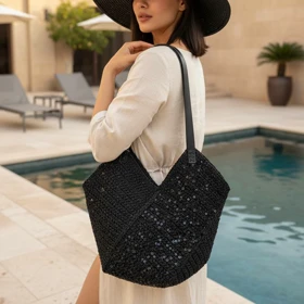 کیف و کلاه لاله پولکی