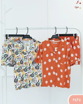 ست تیشرت وشلوارک میکس 6535