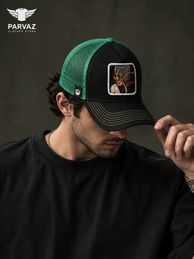 کلاه گورین مستر کوالیتی وارداتی مدل GOORIN BROS _ تمام مشکی (گوزن)