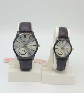 ساعت مچی ست مردانه و زنانه والار Walar با موتور کوارتز و تاریخ دار