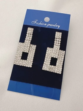 گوشواره نگین‌دار کدh767موژان حیدری