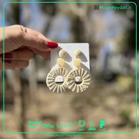 گوشواره حصیری بهار و تابستان کد gh1023