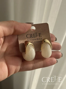 گوشواره حلقه رزین