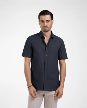 پیراهن مردانه ساده کد 1886