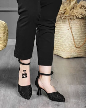 کفش مجلسی نگین مشکی