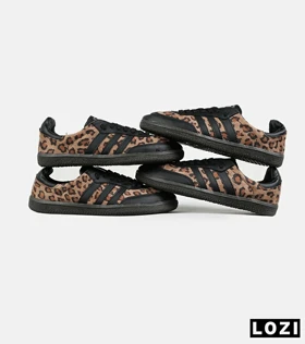 کفش کتانی زنانه پلنگی ADIDAS Samba مدل 7369