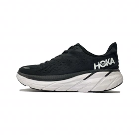 کفش راحتی مردانه و زنانه هوکا کلیفتون Clifton مشکی زیر سفید