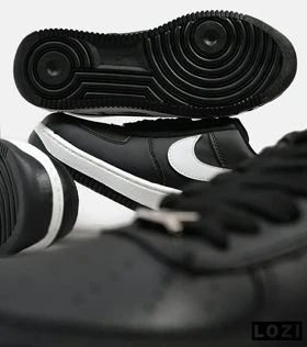 کفش مردانه و زنانه مشکی سفید NIKE AIR FORCE مدل 4875