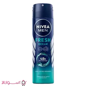 اسپری دئودورانت مردانه نیوآ مدل fresh ocean حجم 150 میل