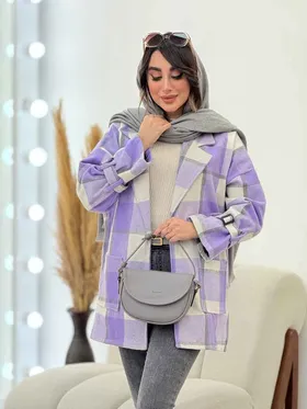 پالتو چهارخونه فرشته