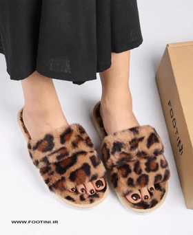 اسلیپر دمپایی پولیشی دوبند PA (پلنگی)