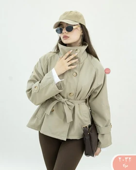 بارانی یقه ایستاده نوا 2032