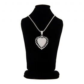 گردنبند دخترانه طرح قلبی