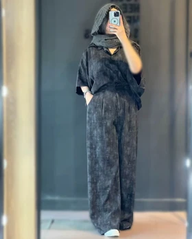 مانتو شلوار مرجان