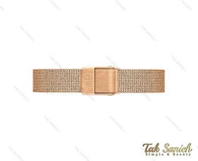 ساعت دنیل ولینگتون زنانه مستطیلی رزگلد سفید DW-3869-L